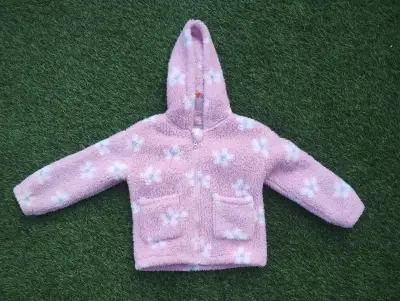 Chaqueta de lana con capucha para niña Tribu - miniatura 1