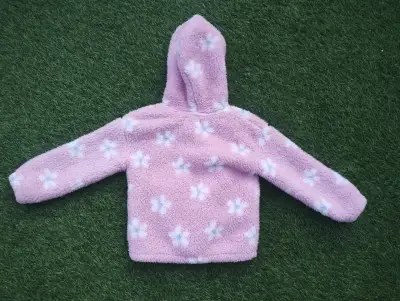 Chaqueta de lana con capucha para niña Tribu - miniatura 2