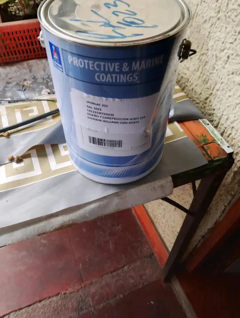 Pintura Sherwin-Williams Iponlac 331 RAL 1023 - 2