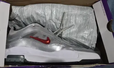 Zapatillas Nike Air Max IShod PRM Plateadas - miniatura 1