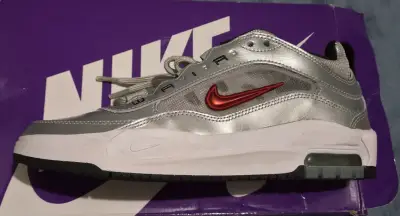 Zapatillas Nike Air Max IShod PRM Plateadas - miniatura 3