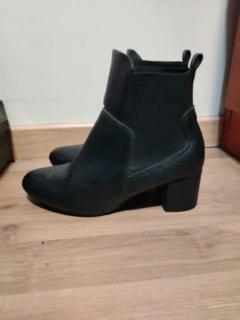 Botines de cuero elegantes - 3