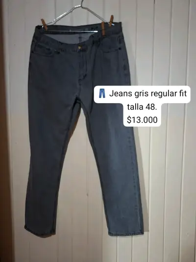 Jeans Foster azul claro talla 50-40 corte recto - miniatura 3