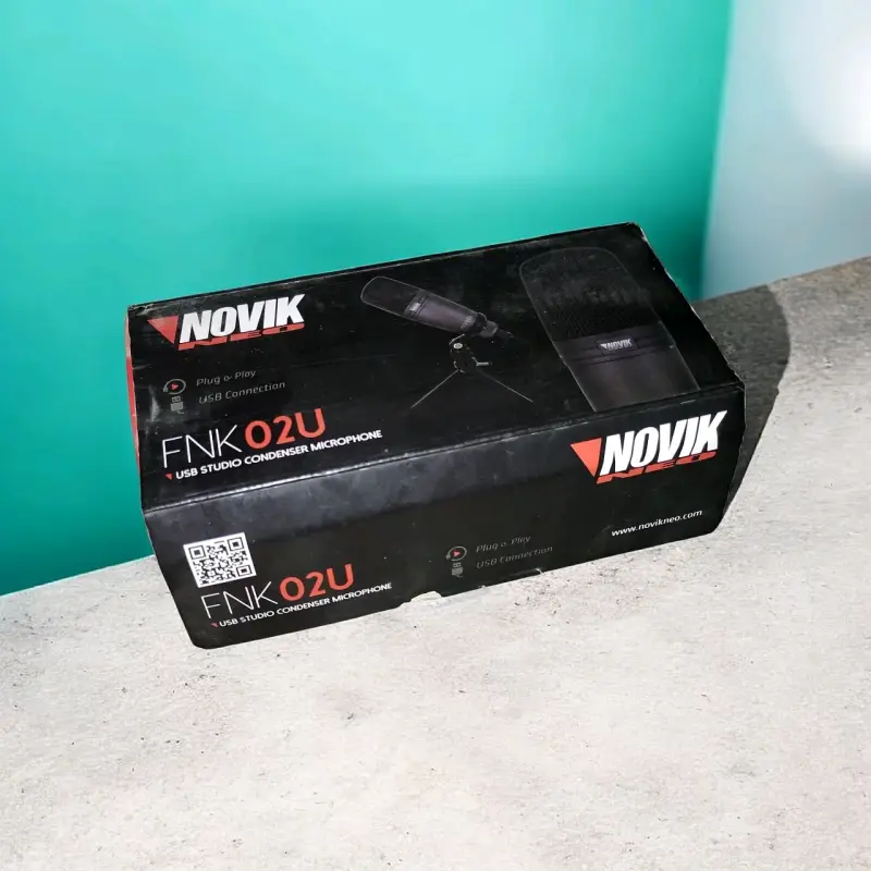 Micrófono condensador USB Novik FNK 02U - 2