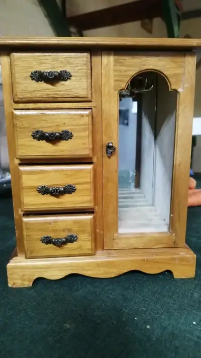 Joyero madera - miniatura 1