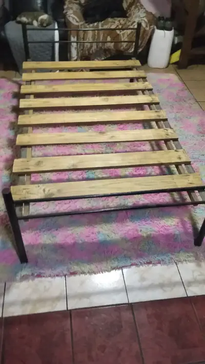 Cama de una plaza iMedia con colchón incluido - miniatura 2