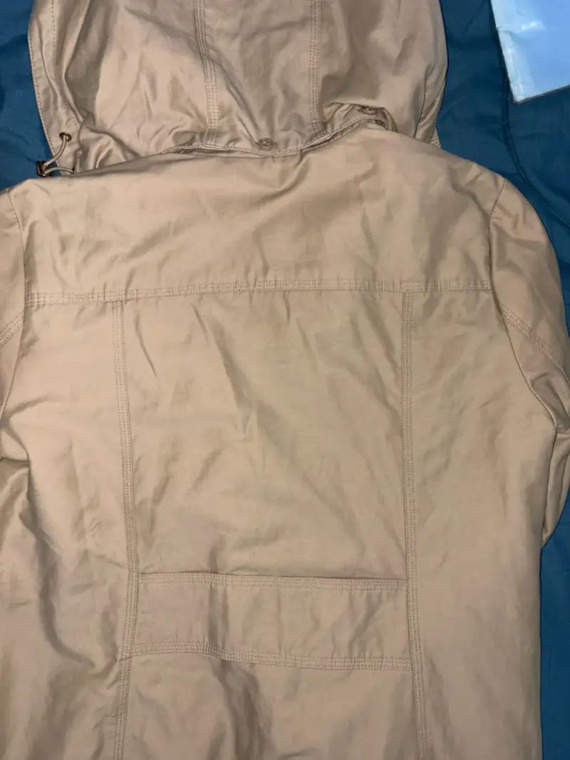 Abrigo beige con capucha Michael Kors - 5