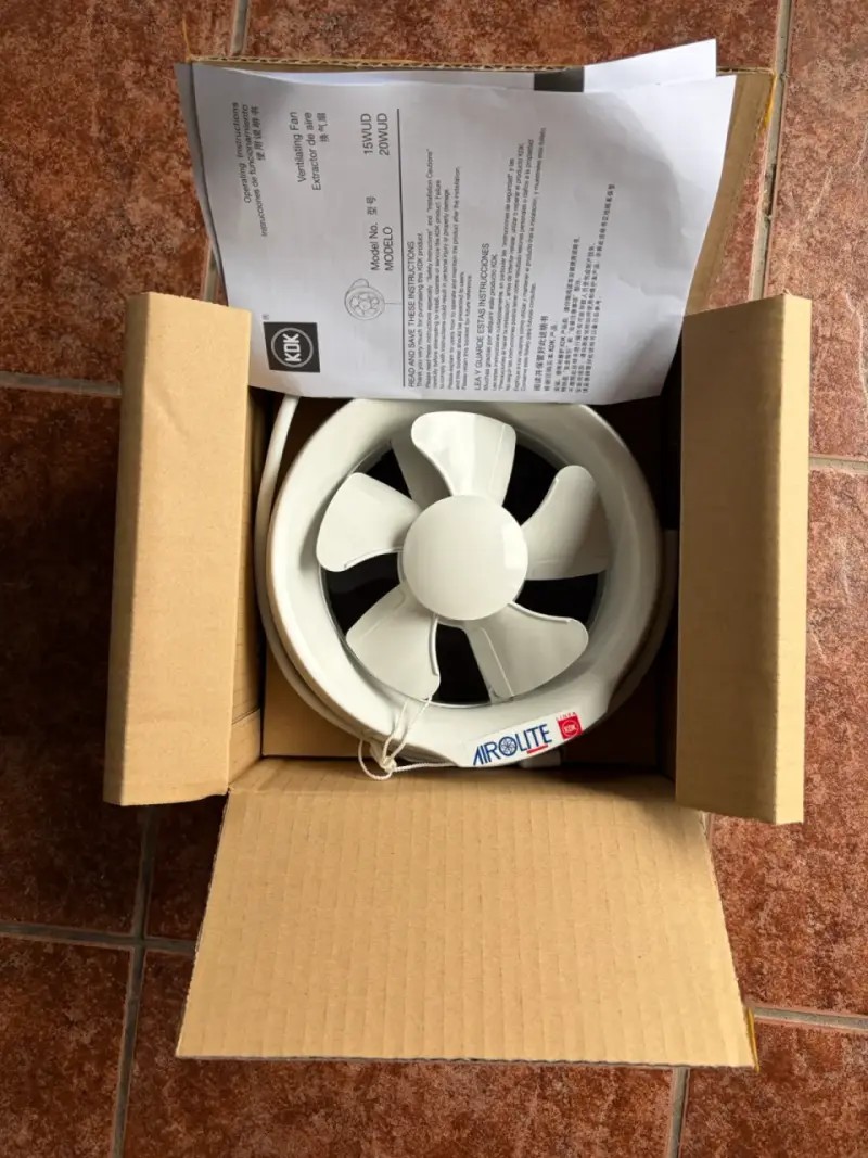 Extractor de Aire KDK 15WUD Blanco - 1