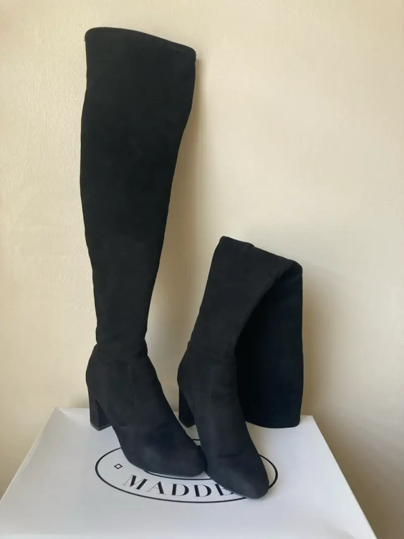 Botas negras sobre la rodilla Steve Madden - 2