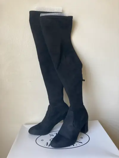 Botas negras sobre la rodilla Steve Madden - miniatura 4