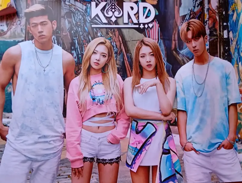 Póster de grupo musical Kard