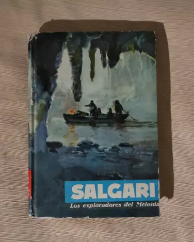 Antiguo Libro de Emilio Salgari - miniatura 1