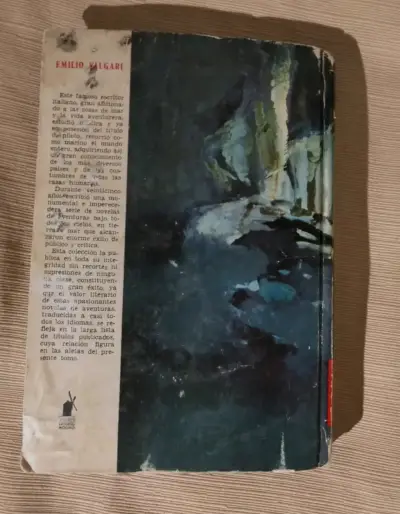 Antiguo Libro de Emilio Salgari - miniatura 2