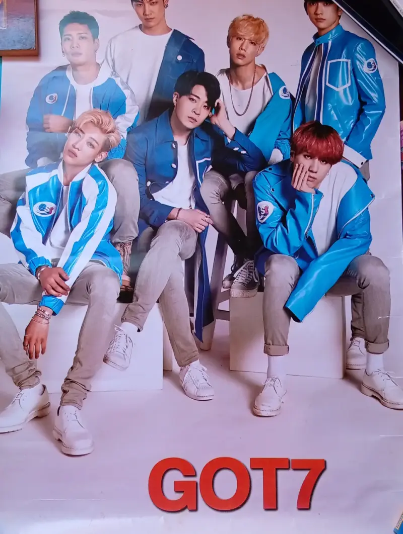 Póster de grupo musical GOT7