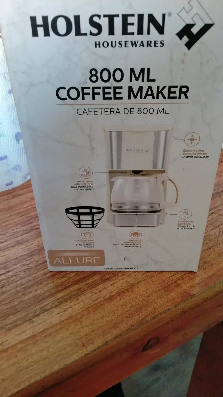 Cafetera Holstein Housewares 800 ml Allure - 4