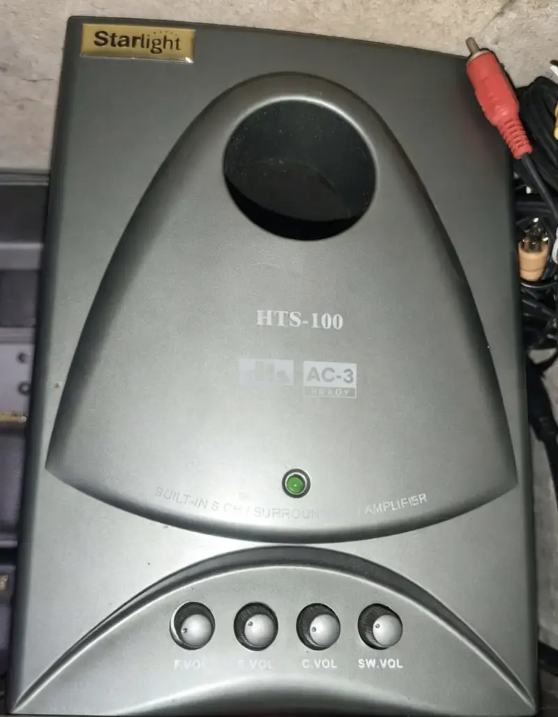 Sistema de sonido Starlight HTS-100 con amplificador - 1