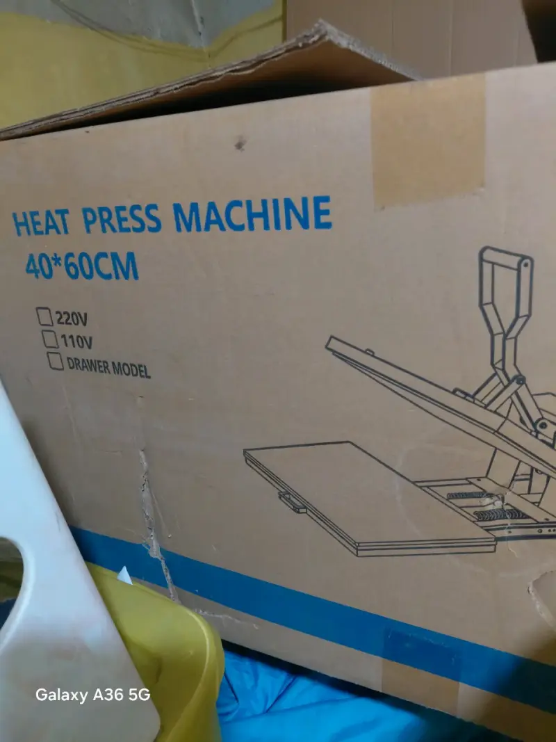 Máquina de Prensa de Calor 40x60cm - 2