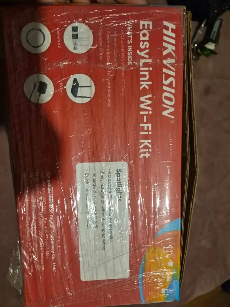 Kit de Cámaras de Seguridad Wi-Fi Hikvision EasyLink - 3