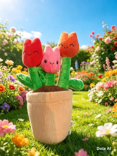 Peluche de oso rosa con lazo decorativo - miniatura 2