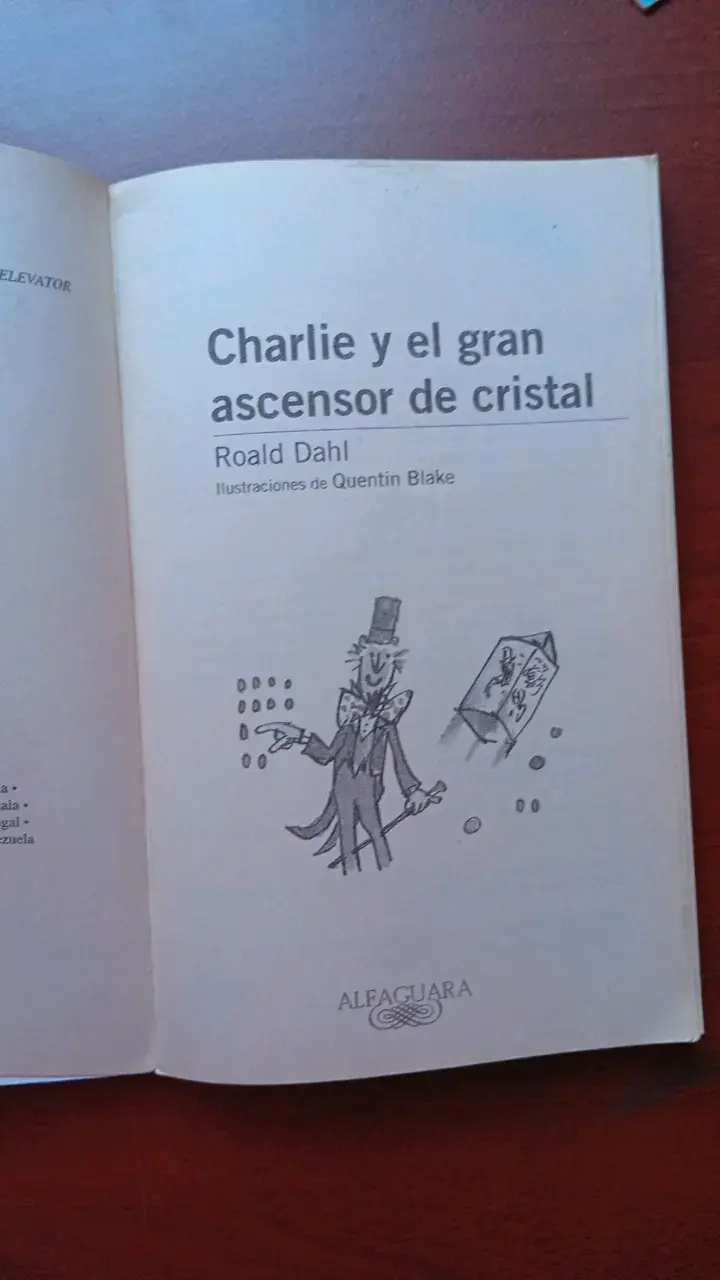 Libro Charlie y el gran ascensor de cristal - 2