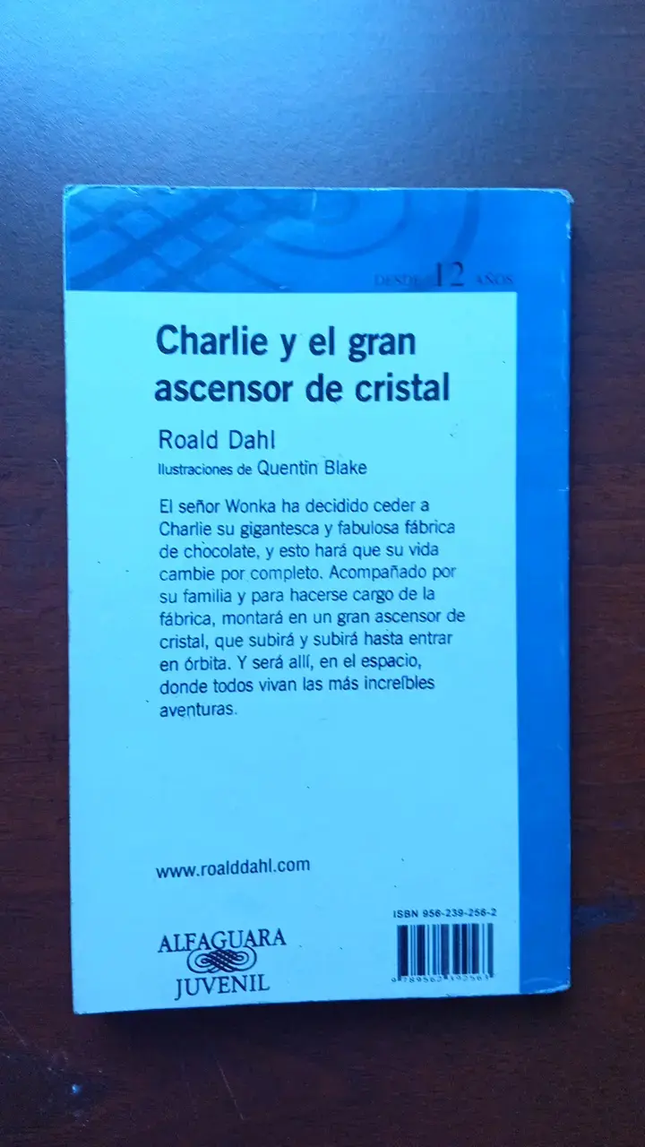 Libro Charlie y el gran ascensor de cristal - 3