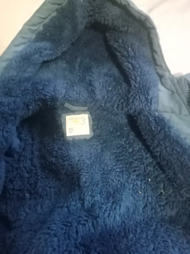 Chaqueta de invierno azul para niño talla 3 - 2