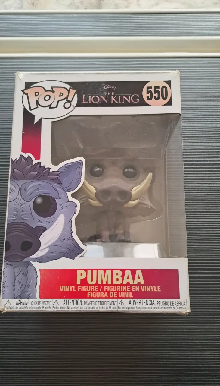 Figura Funko Pop Pumbaa El Rey León