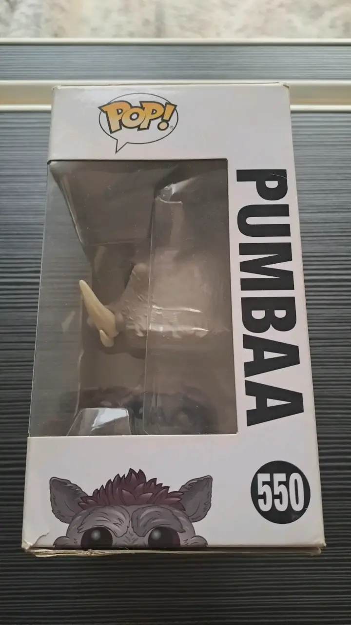 Figura Funko Pop Pumbaa El Rey León - 2