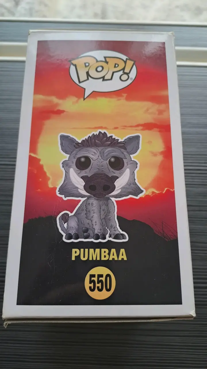 Figura Funko Pop Pumbaa El Rey León - 4