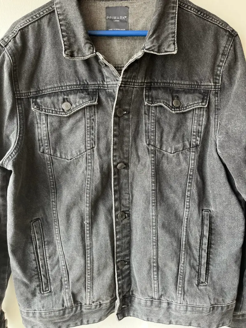Chaqueta de mezclilla gris Primark para hombre - 2
