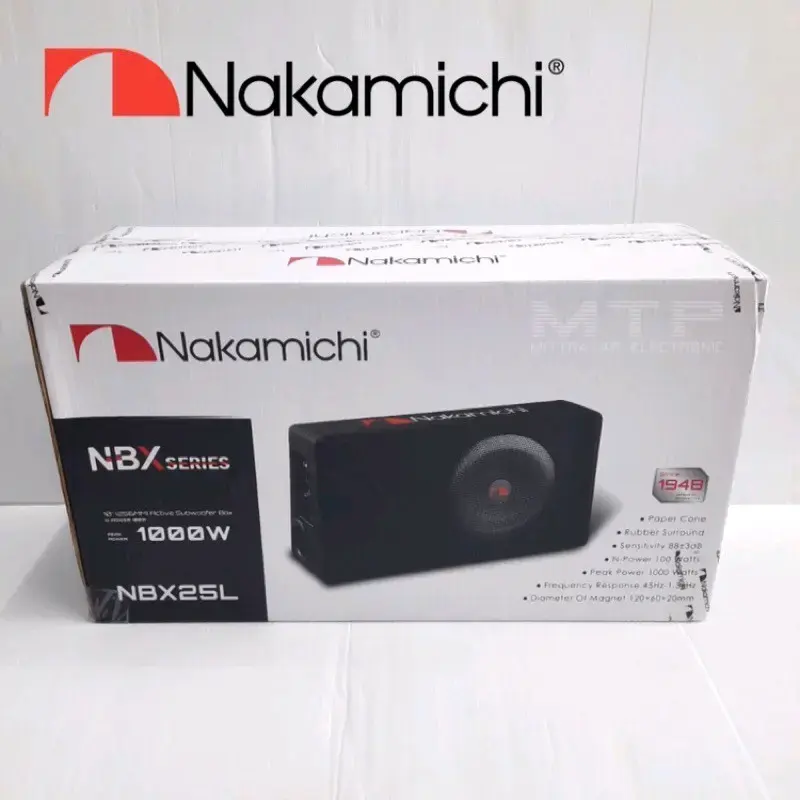 Subwoofer Activo Nakamichi NBX25L 1000W - 2