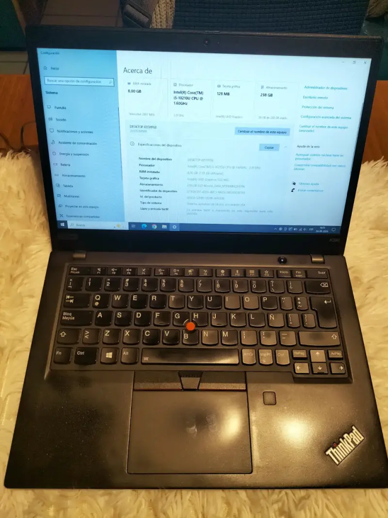Lenovo ThinkPad X390 I5 10GEN 8 RAM 240 SSD - 1