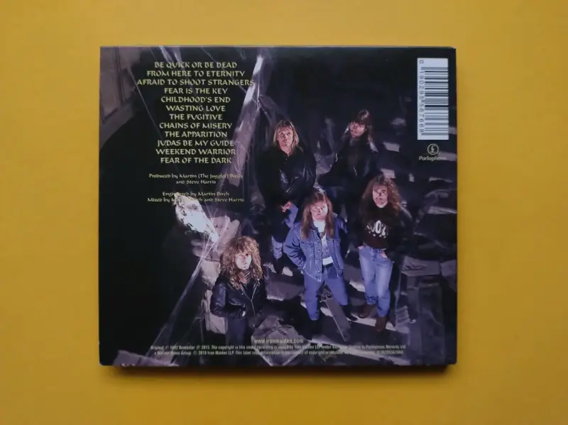 CD Iron Maiden Fear of the Dark - 3