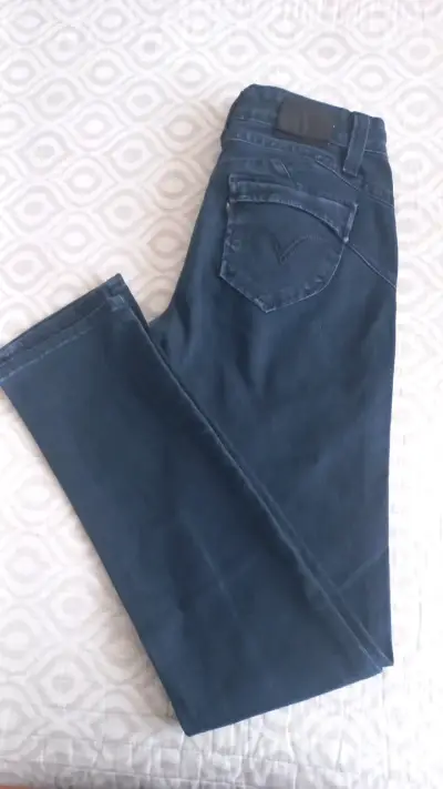 Jeans Levi's Rectos Talla 26 Azul - miniatura 1
