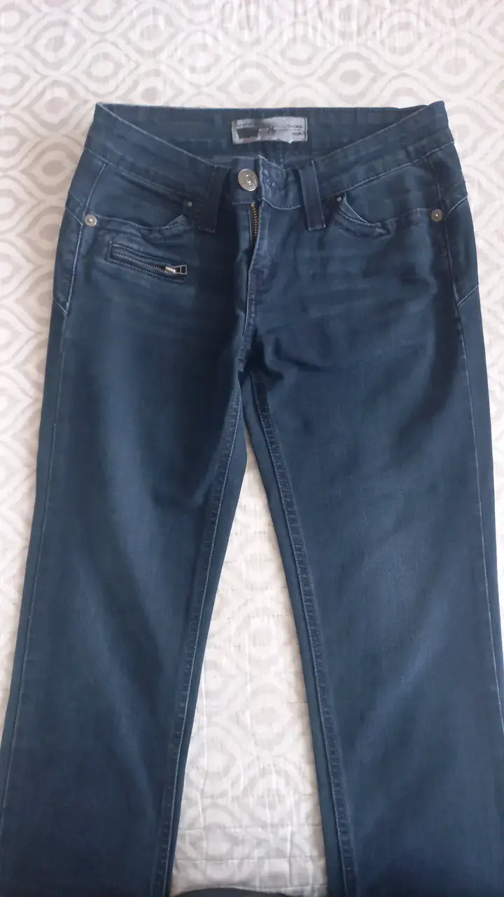 Jeans Levi's Rectos Talla 26 Azul - 2