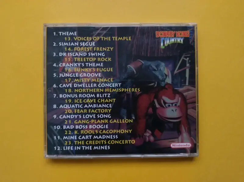 CD Banda Sonora Donkey Kong Country Nintendo OST - 3