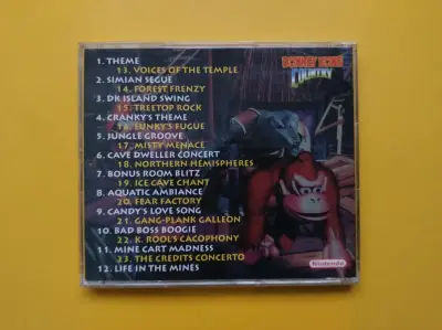 CD Banda Sonora Donkey Kong Country Nintendo OST - miniatura 3
