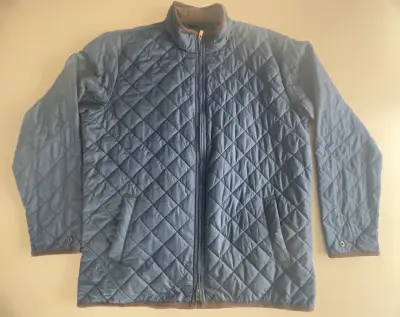 Chaqueta acolchada azul Peter Millar XL - miniatura 1