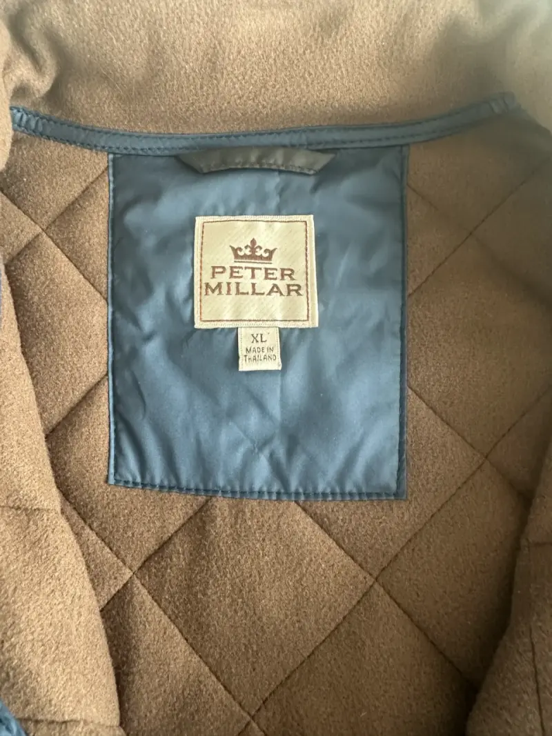 Chaqueta acolchada azul Peter Millar XL - 2