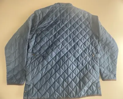 Chaqueta acolchada azul Peter Millar XL - miniatura 4