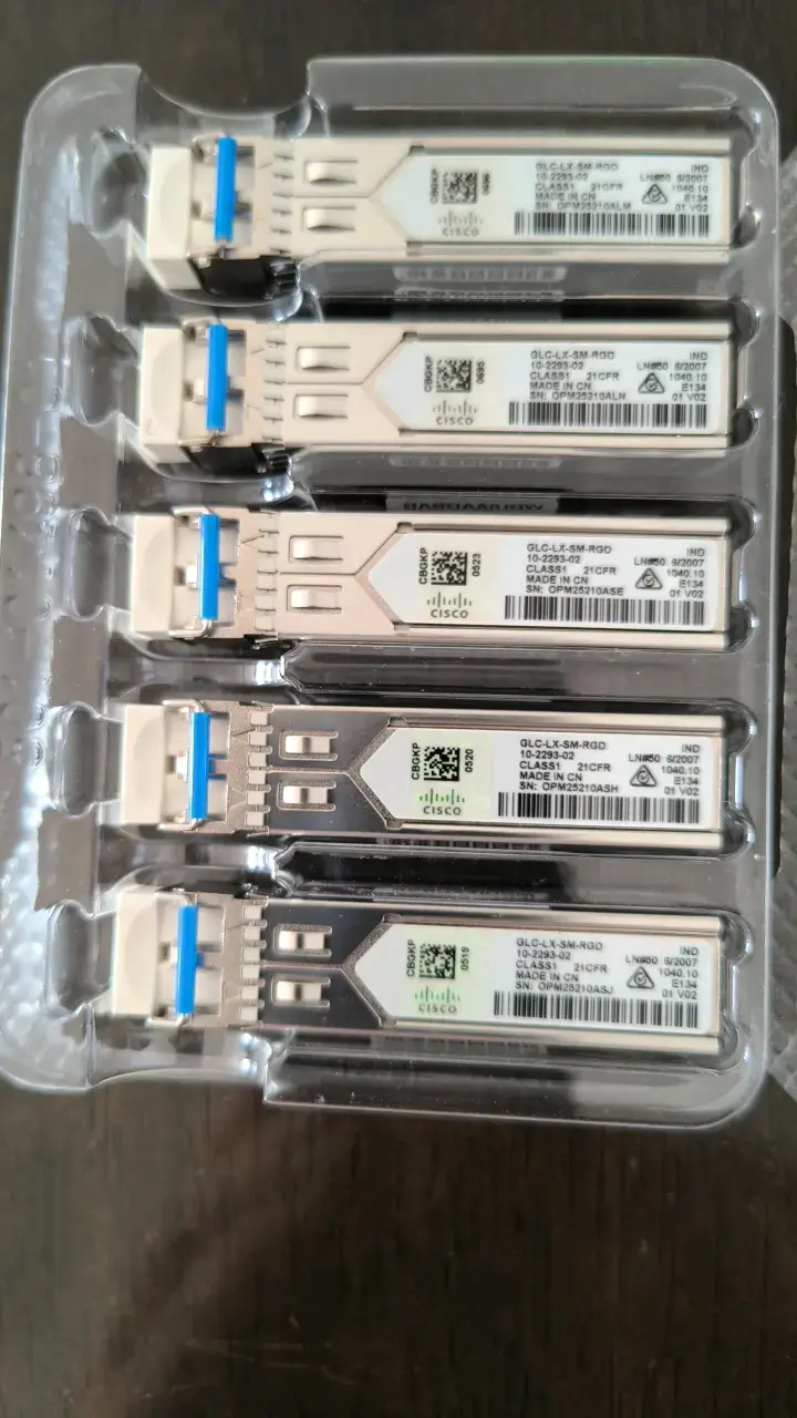 Módulos transceptores Cisco GLC-LX-SM-RGD - 1