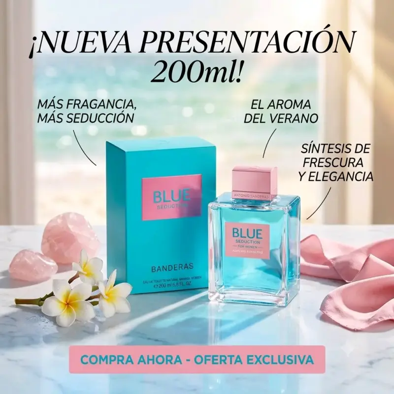 Perfume Blue Seduction 200ml Antonio Banderas