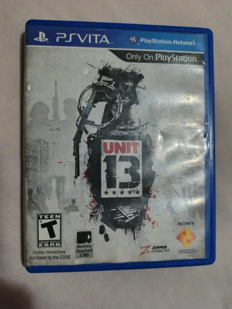 Juego PS Vita Unit 13 de acción