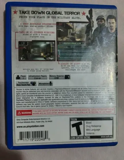 Juego PS Vita Unit 13 de acción - miniatura 2