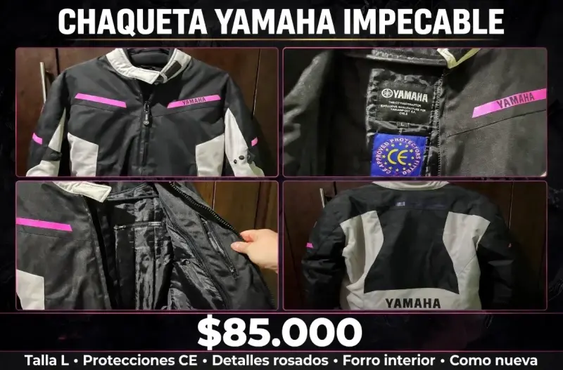 Chaqueta de moto Yamaha para mujer - 5