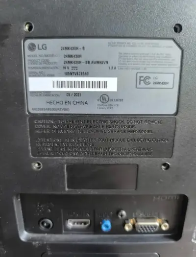 Monitor LG 24 pulgadas Full HD - miniatura 2