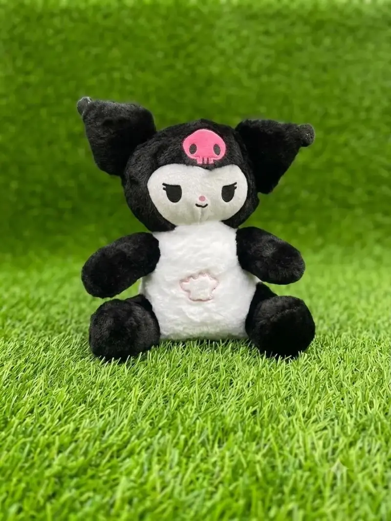 Peluche Kuromi Morado y Negro respira - 2