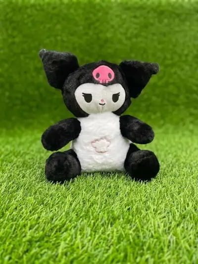 Peluche Kuromi Morado y Negro respira - miniatura 2