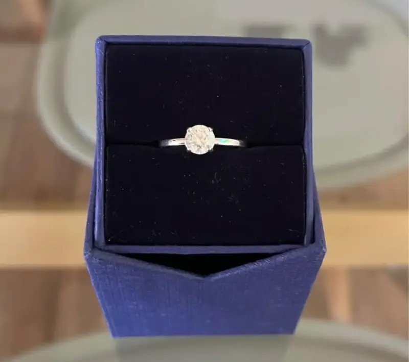 Anillo Swarovski con Cristal Brillante - 1