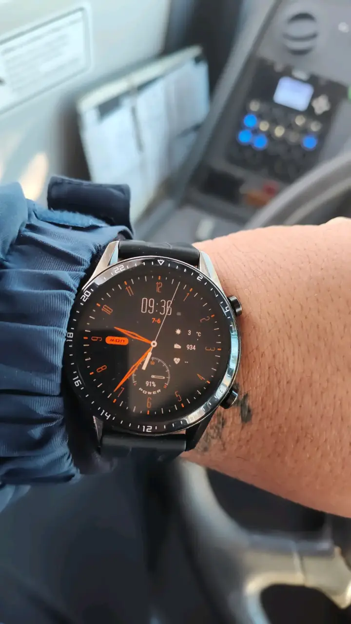 Smartwatch Huawei Watch GT 2 Negro Deportivo